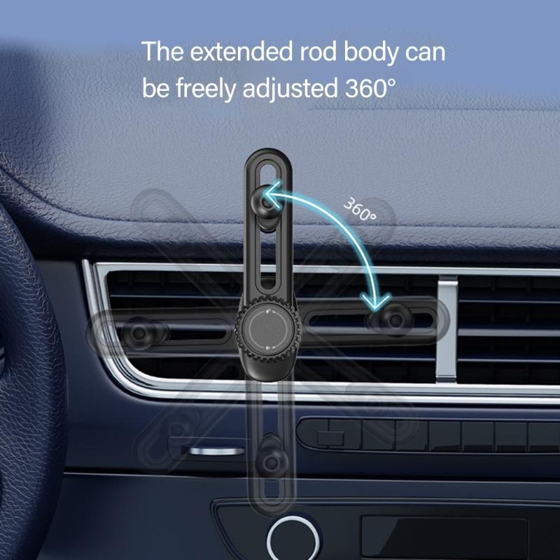 360 Grad Drehbarer 17mm Kugelgelenk Verlängerungsstab Für Verstellbare Auto Armaturenbrett Handyhalterung & Stativständer Adapter