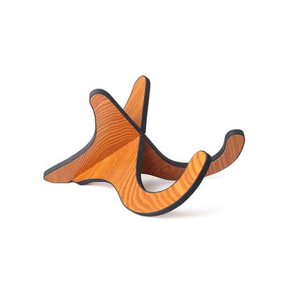 Ukulele Keman için Ahşap Stand Taşınabilir Braket Tutucu Raf Montajı