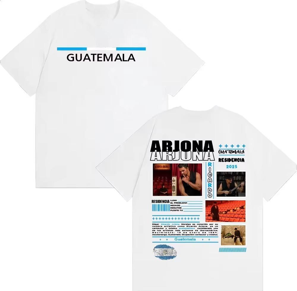 

Ricardo Arjona Residencia 2026 Tour Graphic T Shirt Men Women Fashion Hip Hop Vintage Tshirts Cozy Cotton Shortsleeved top XL