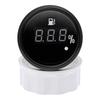 0-190 Ohm Fuel Level Gauge 2" 52MM Fuel Gauge with Alarm Light Auto Car Fuel Gauge Digital 100% Oil Tank Meter Indicator 9-32V