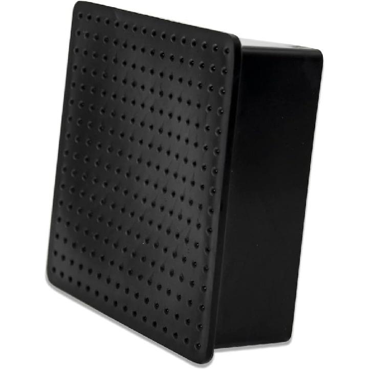 Flyshop Square 4PCS Non-Scratch Furniture Caps Non-Marking PVC Chair Leg Floor Protectors Fit for 4" x 4", 100 x 100 mm