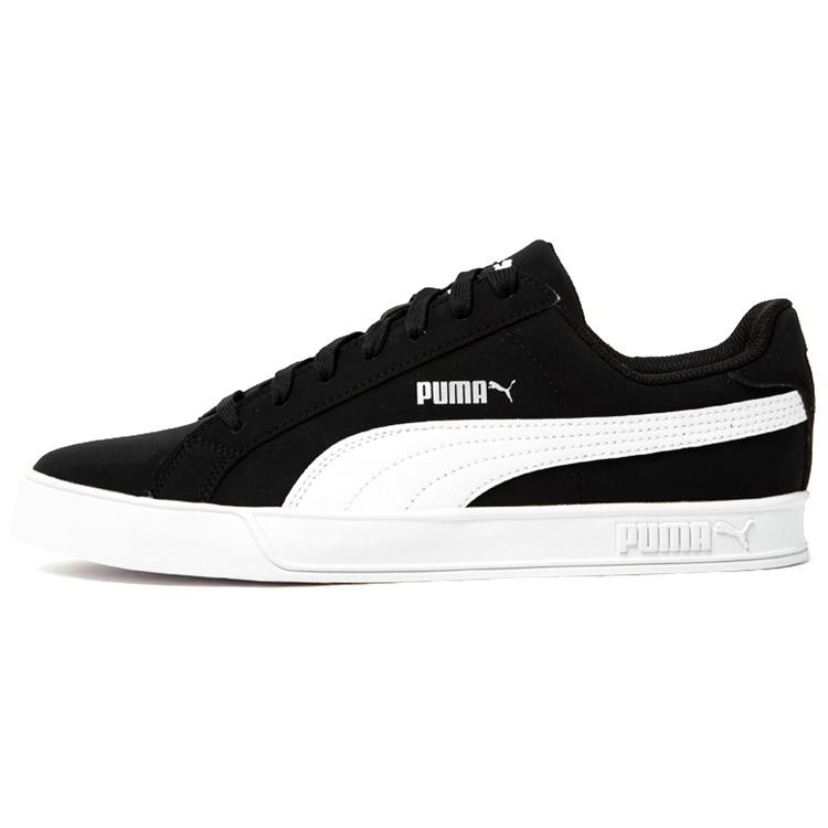 PUMA Smash Vulc Leather Black Men s 359622-09 EU 35.5