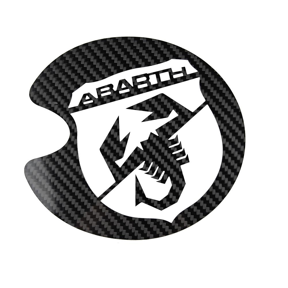 

High Quality Genuine Carbon Fiber Material Fuel Tank Cover Exterior Petrol Cap Glossy And Matt Twill For Fiat Abarth 500 595 695 Matt Carbon