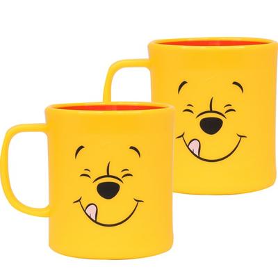 Lilpang Disney D100 Kiyo Two-Tone Handle Cup L, Puh, 2 st., Populära koreanska föräldraartiklar
