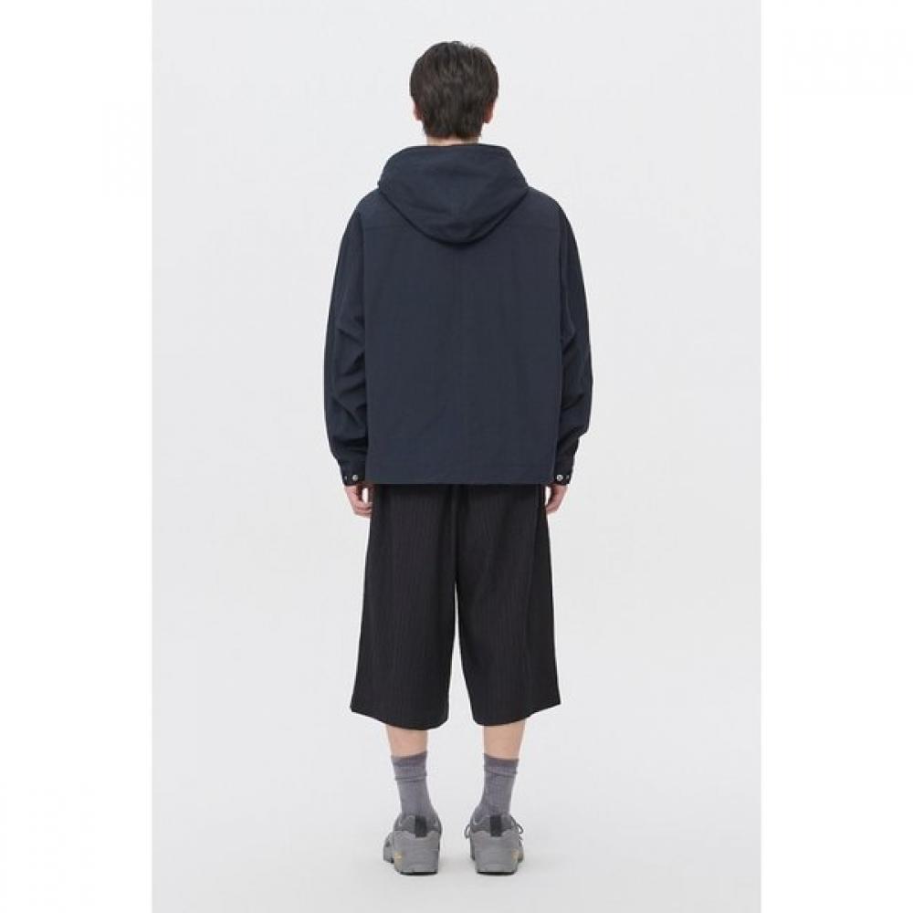 Customellow Unisex Essential Hooded Jacket Navy C9uam26114nyx
