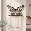 Space Saving Butterfly Jewelry Rack Wall Mounted Necklace Holder Jewelry Organizer  Daily Use