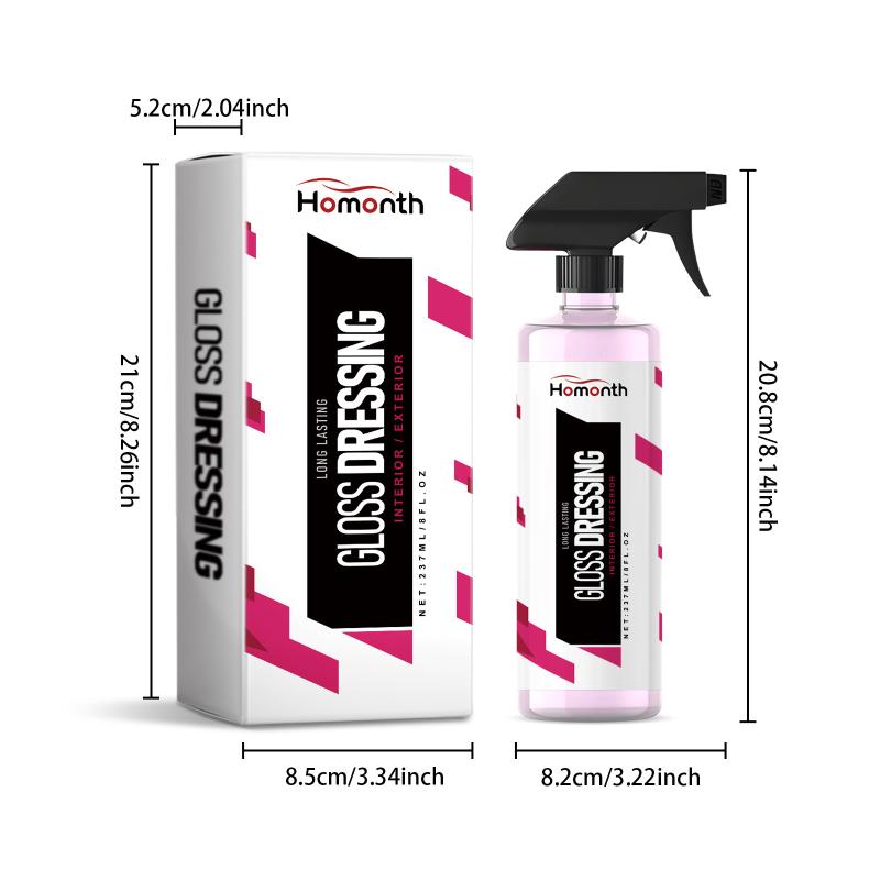 Car Care Gloss Agent Car Paint Maintenance Deep Waterproof Anti Fouling Scratch Repair Car Maintenance Polishing Agent 237Ml