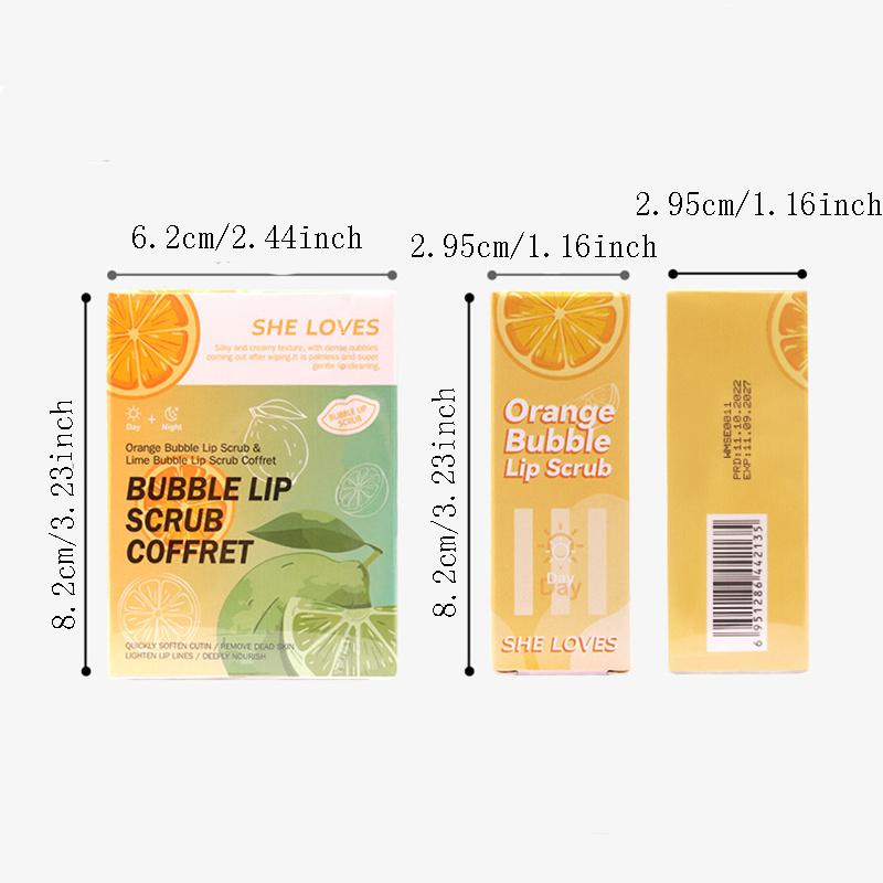 Lip Scrub Exfoliating Dead Skin Lightening Lip Lines Essence Lip Milk Bubble Lip Scrub