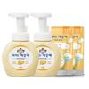 Hand Wash Pure 250ml X2 + Refill 200ml X2 Antibacterial Moisturizing Hand Soap Soft Rich Foam