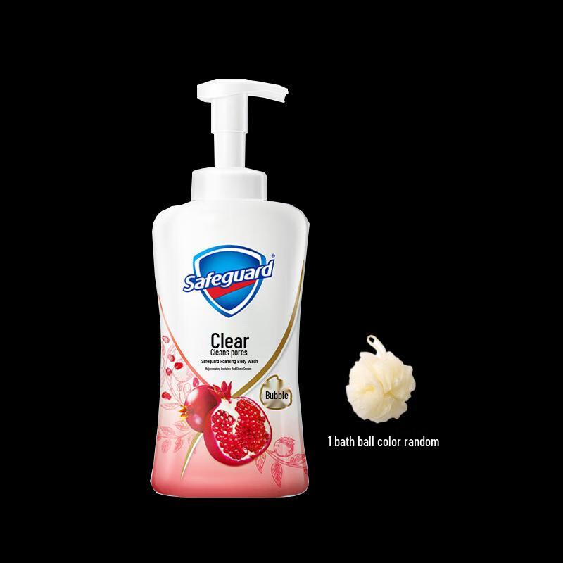 Safeguard Long-Lasting Red Pomegranate Shower Gel