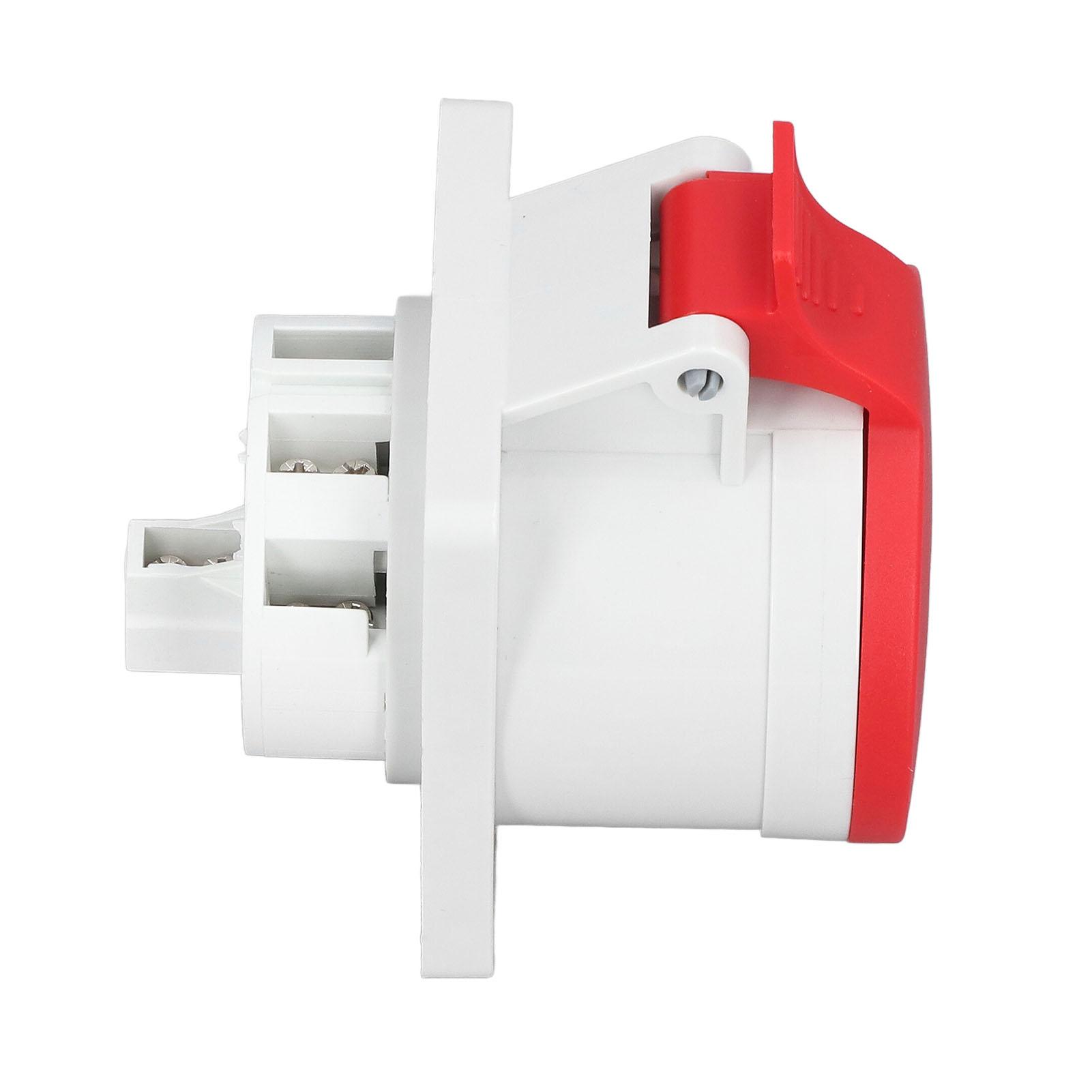 

Industrial Socket IP44 Waterproof Aviation Connector 3P+E+N 32A AC 220380V 240415V