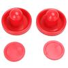 Air Hockey Table Goalies Round Pucks Felt Pusher Mallet Grip Game Accessories