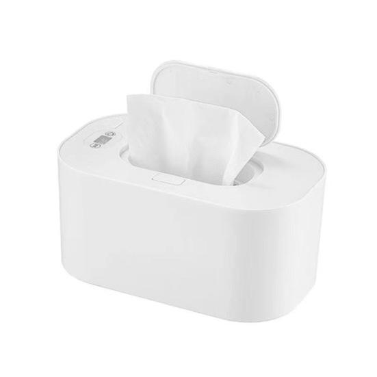 Baby Wipe Warmer Portable Wet Wipes Warmer with LED Display Adjustable Wipe Warmer Dispenser for Baby Wet Wipes Home Travel Car Use