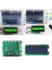 Three Phase Sine Signal Generator with Adjustable Phase From 0 to 360 Degrees, 0.1 to 2000Hz Built-in Frequency Meter