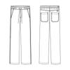 Dickies Straight Pants Unisex Light Denim M 5022SC