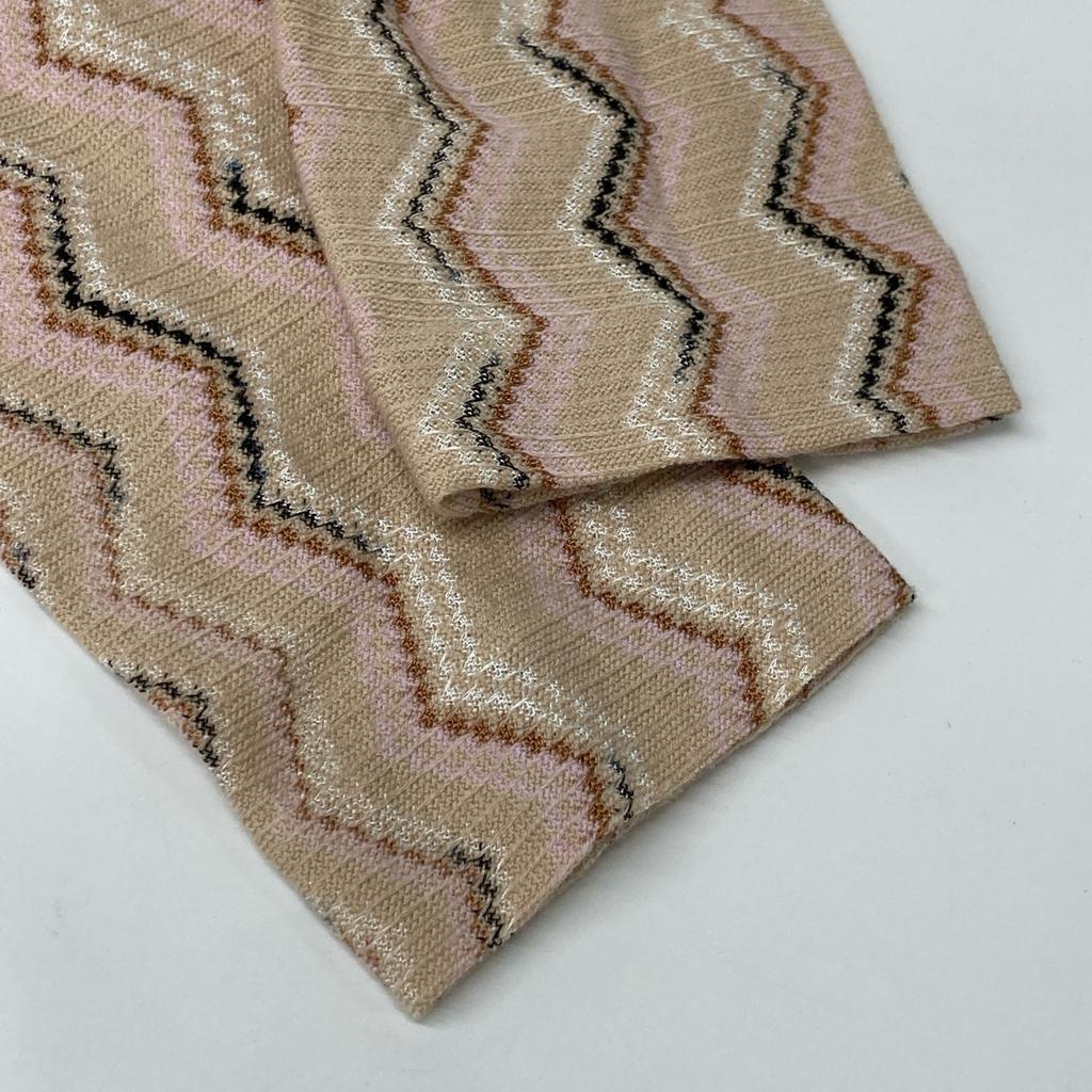 MISSONI Beige/pink pullover knit dress dress 42 pink beigeUsed