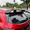 9-piece Rear Spoiler, Roof Spoiler, and Diffuser Kit for 2020 Honda City RS Hatchback.
