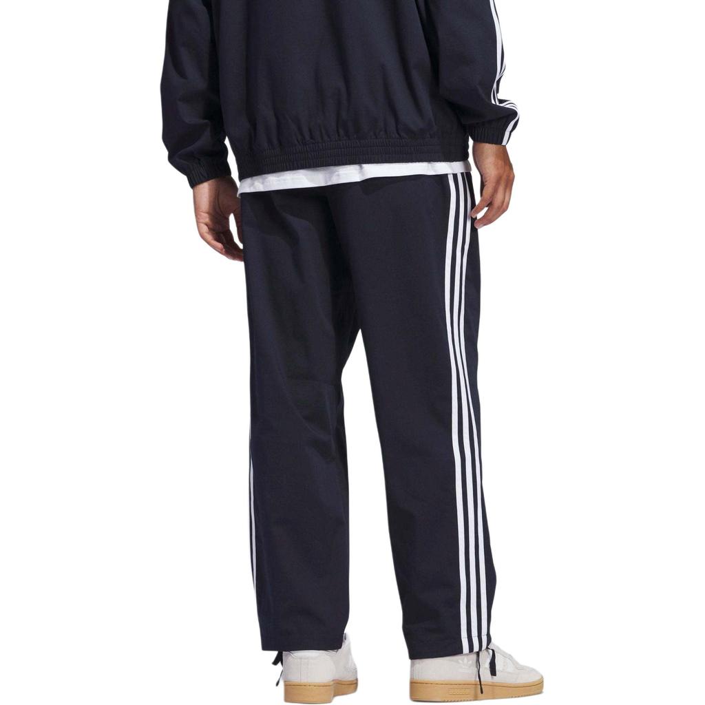 adidas Originals Skateboarding SST Track Vintage Sports Letter Print Three Stripes Mid-Rise Knitted Sweatpants Unisex Bottoms Legend-Ink-Blue IY1629