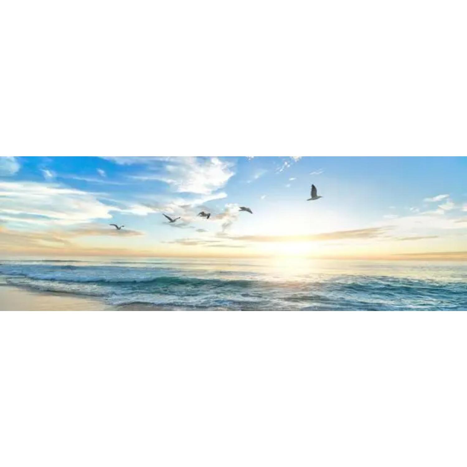 

Пейзажная картина на холсте, Живопись с видом на озеро, лес, горы, Настенный декор, Постеры для гостиной, спальни, Принты, Картина 30x90cm No Frame