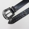 Trendy Unisex Hip Hop Punk Rivet Leather Belt