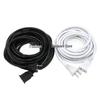 Copper Dual-Core Power Cord with Plug and Socket for Mobile Phone or Fan Extension