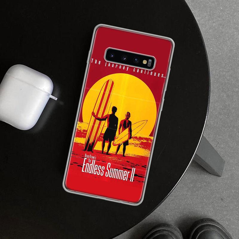 Surf Board Aesthetic Phone Case Cover for Samsung Galaxy S26 S25 Edge S24 S23 Ultra S22 Plus S21 FE S20 + Art Customized Fundas