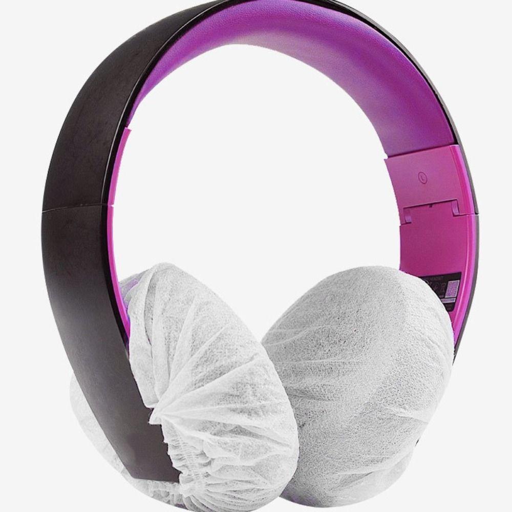 Sweat Proof Microphone Ear Pad Protectors Breathable Earmuffs Covers Audio Equipment