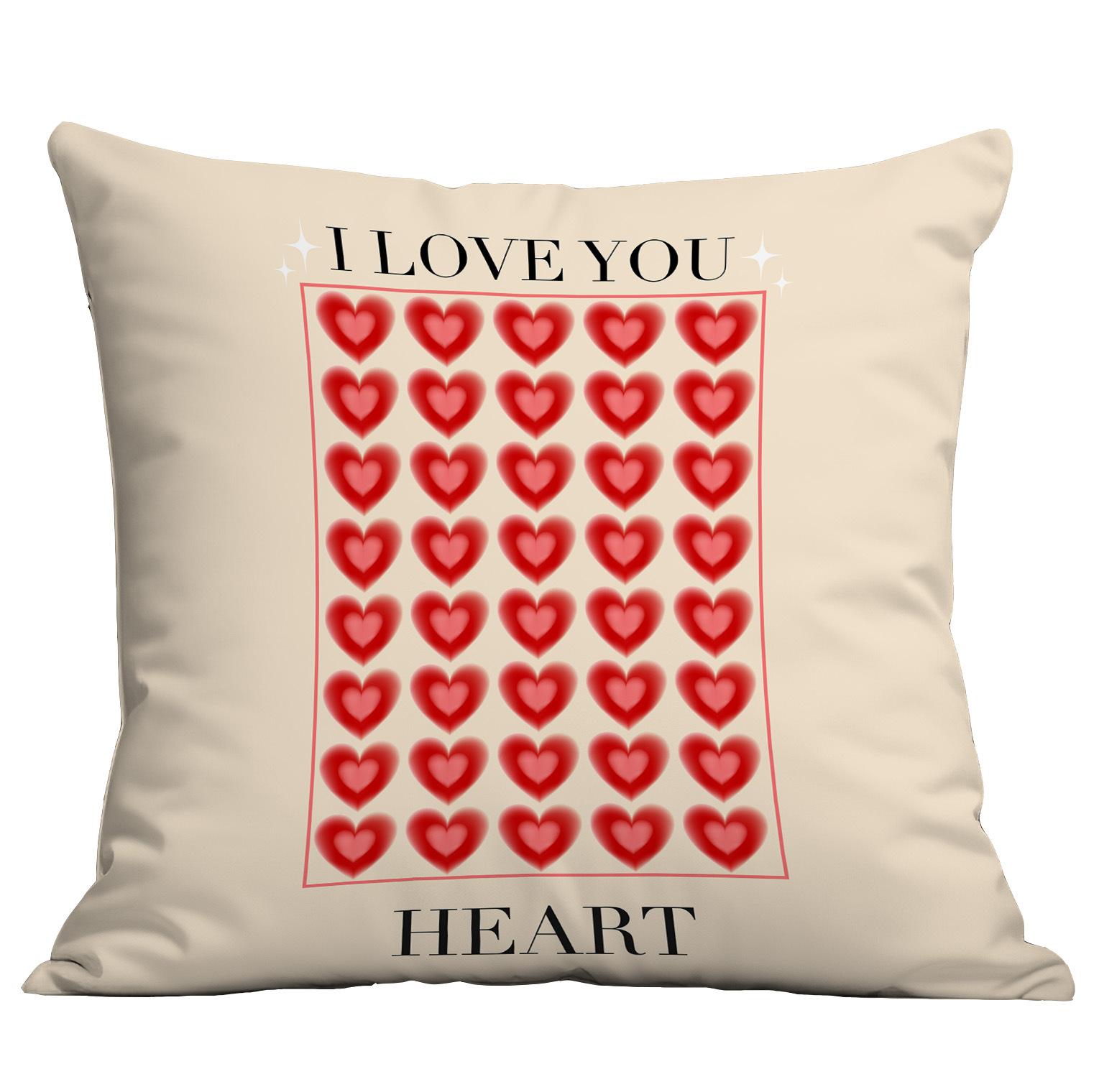 

New Double-Sided Floral Abstract Printed Pillow Cover Home Living Room Sofa Cushion Pillow Cover Premium Durable 45 * 45Cm