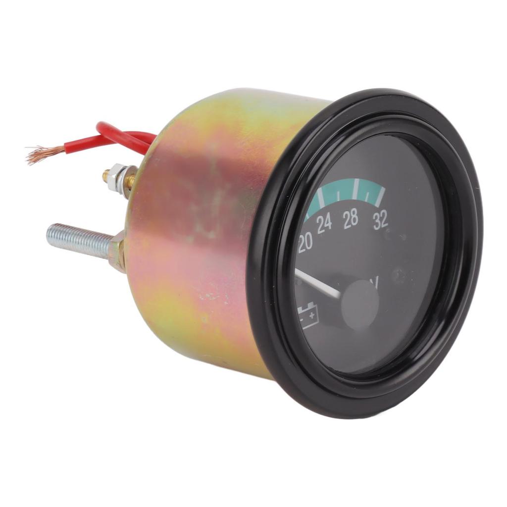 24V Diesel Generator Voltmeter Motor Voltage Meter for Bus Truck Agricultural Vehicle Tractor