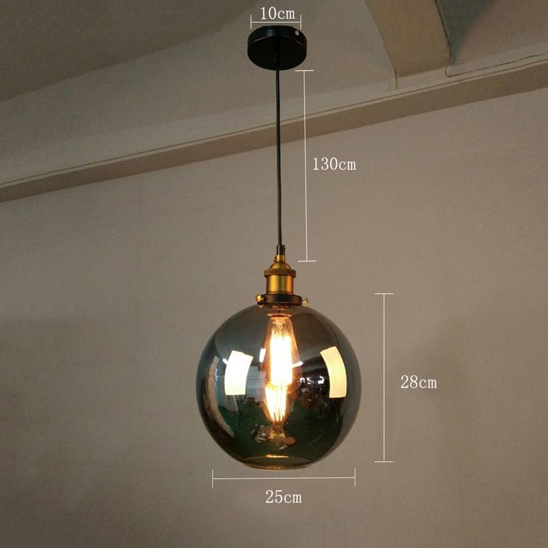 Industrielle Vintage-Stil Lampenschirm hängen Lichtscheibe Runde