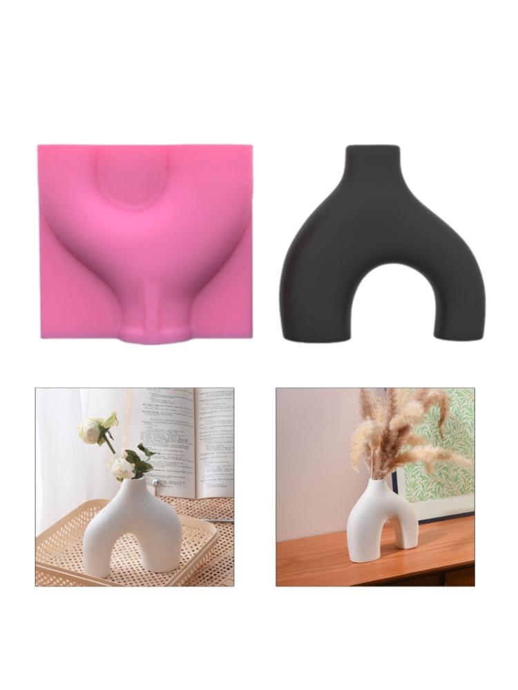 Unique Resin Molds Silicone Craft Moulds Unique Vases Moulds Pen Holders Molds Jewelry Jars Mould Silicone