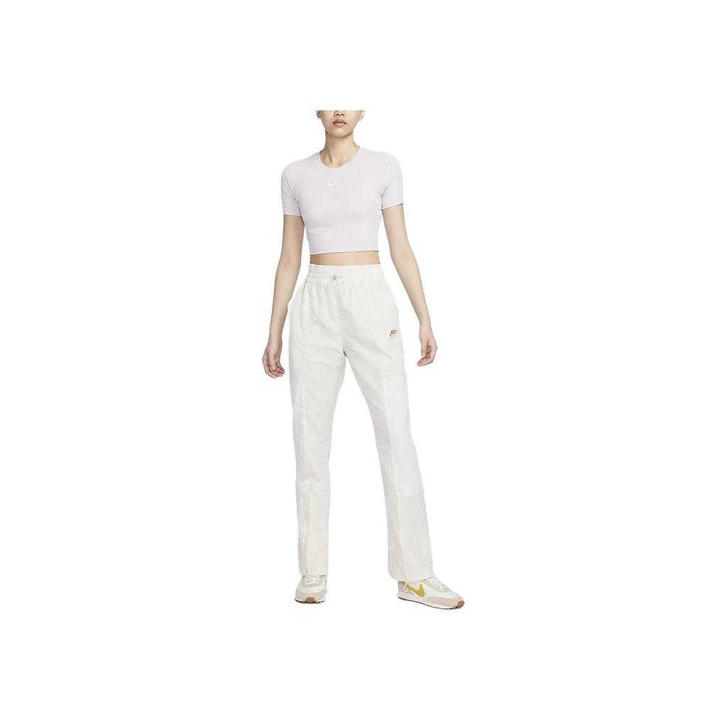 Nike Sportswear Utility Elastic Waist Adjustable Cuff Casual Pants Women Bottoms Light-Redwood-Brown FZ6565-104