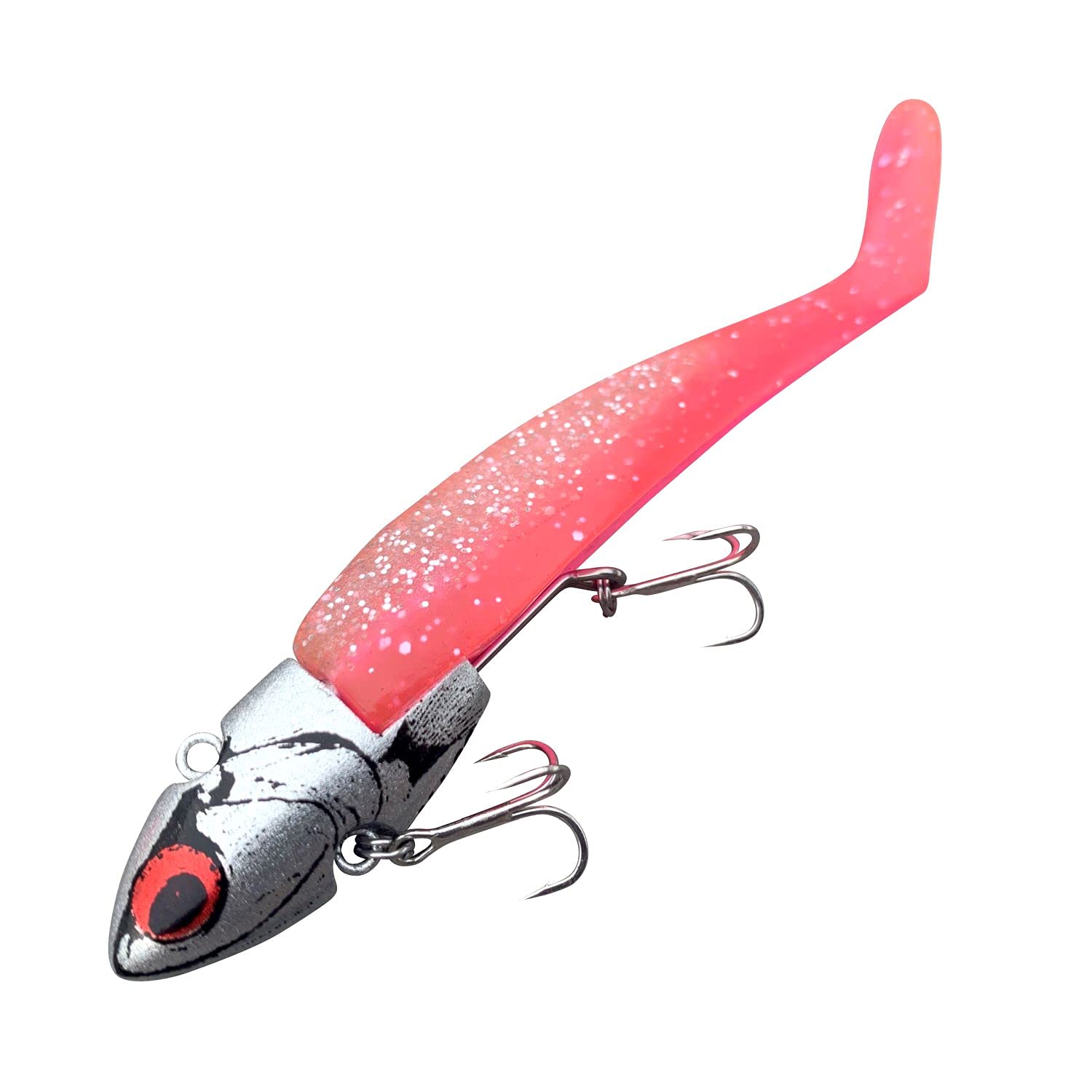 

COREMAN Jig Head Vibration Jig Head Silver VJ-22 #008 Head/Pink Back.