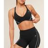 Gymshark Volt Light Support Sports Bra Black White B5c9u Bb3f