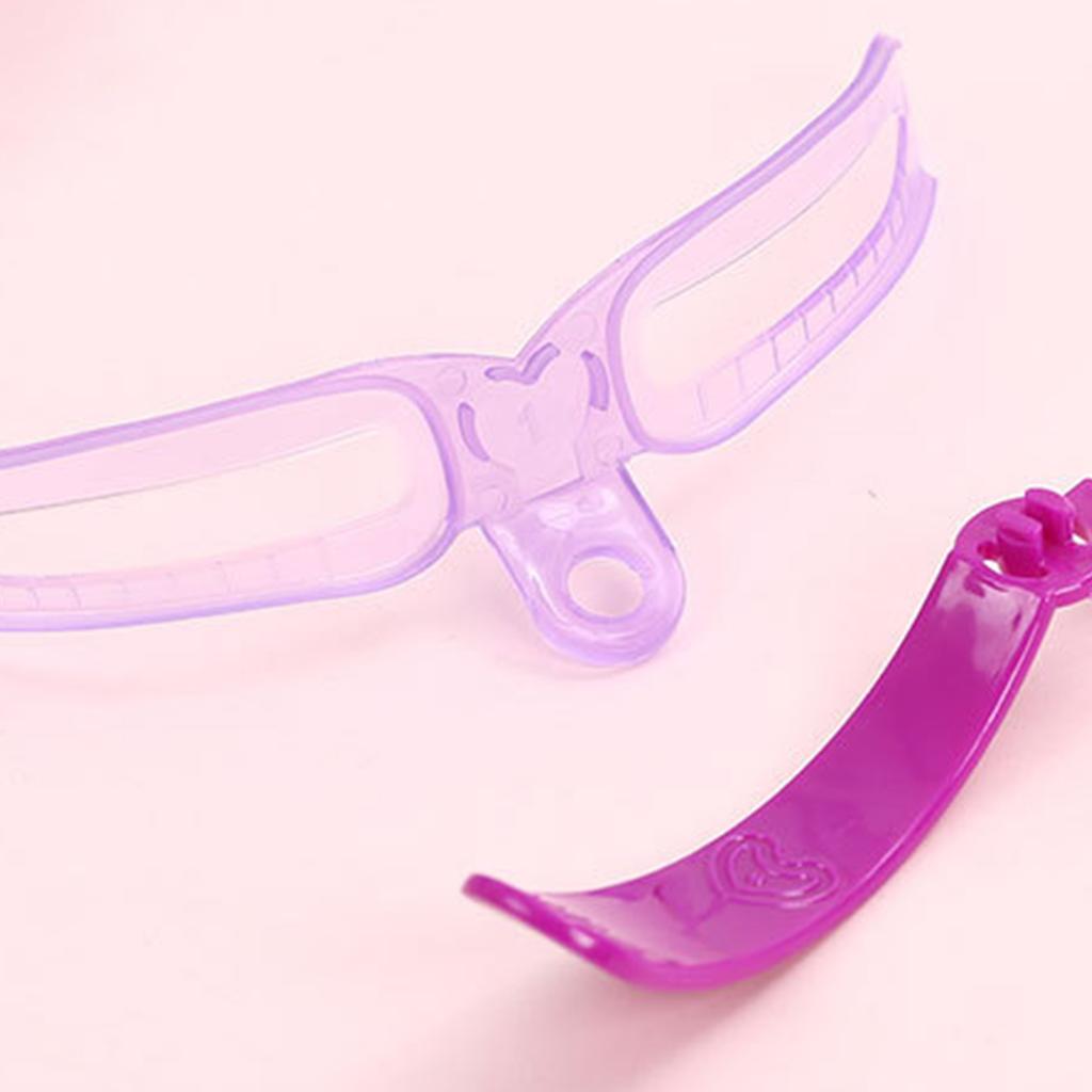 Handheld Eyebrow Template Head-mounted Eyebrow Drawing Templates for Mom Wife Girlfriend Gifts
