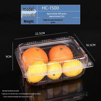 Disposable Round Plastic Food Container