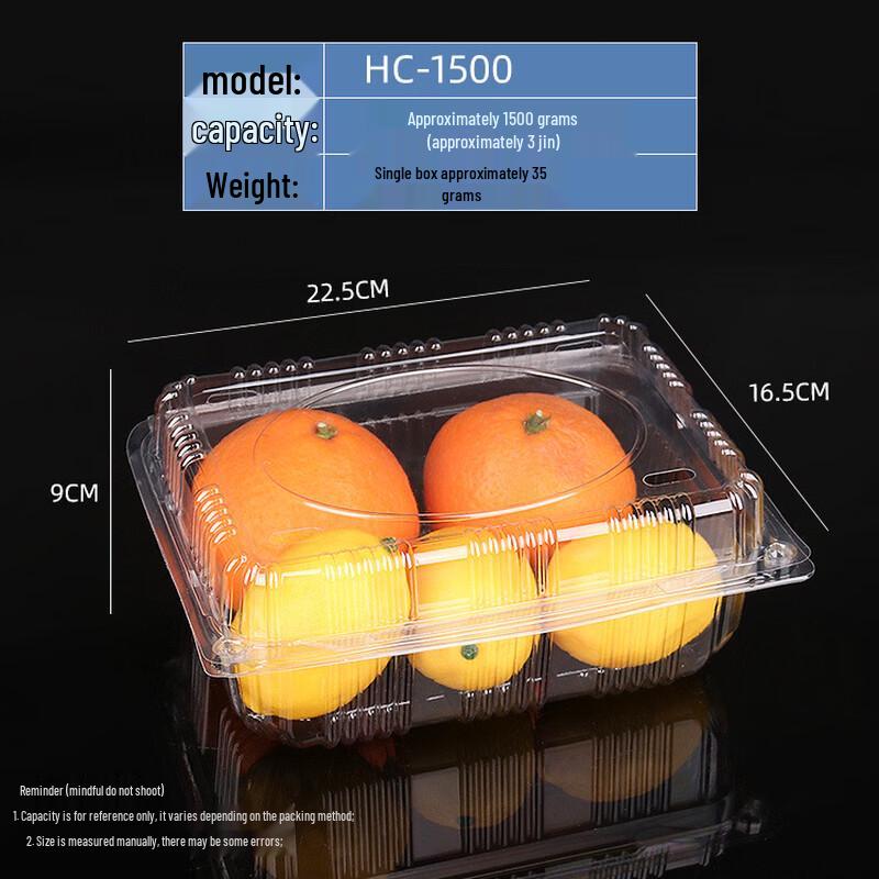 Disposable Round Plastic Food Container