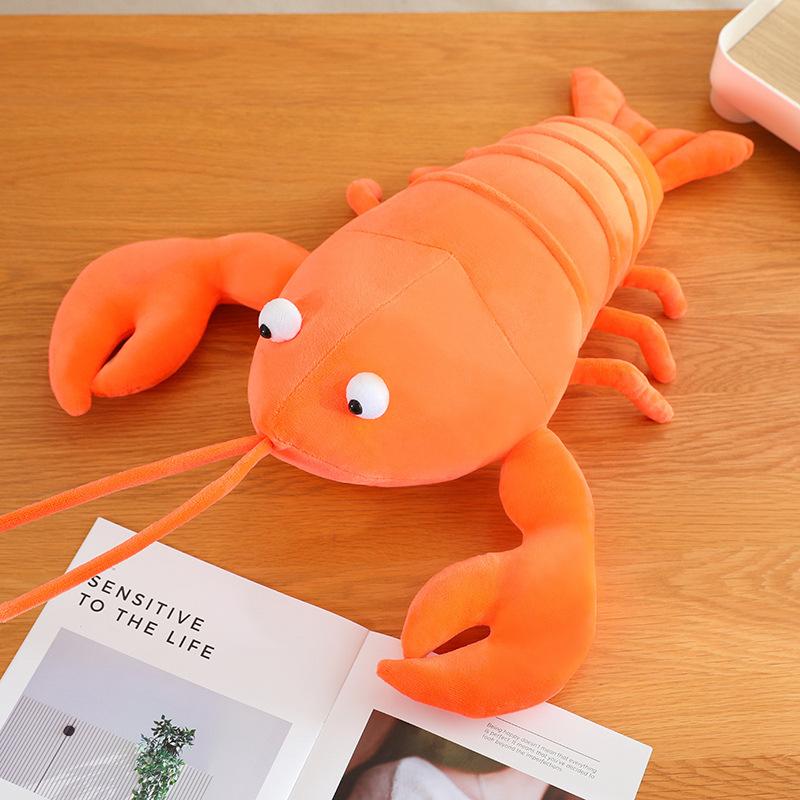 Crayfish Doll Simulation Crab Doll Plush Toy Spicy Shrimp Throw Pillow Hat Large Gift Gift