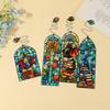 Vintage Stained Glass Dragon Bookmark Fantasy Stationery School Reading Supplies Book Lover Teacher Gifts Book Accessories