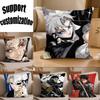 CChihiro RRokuhira From KKagurabachi Square Sofa Pillow Cover Solid Color Living Room Home Decor Cushion Case