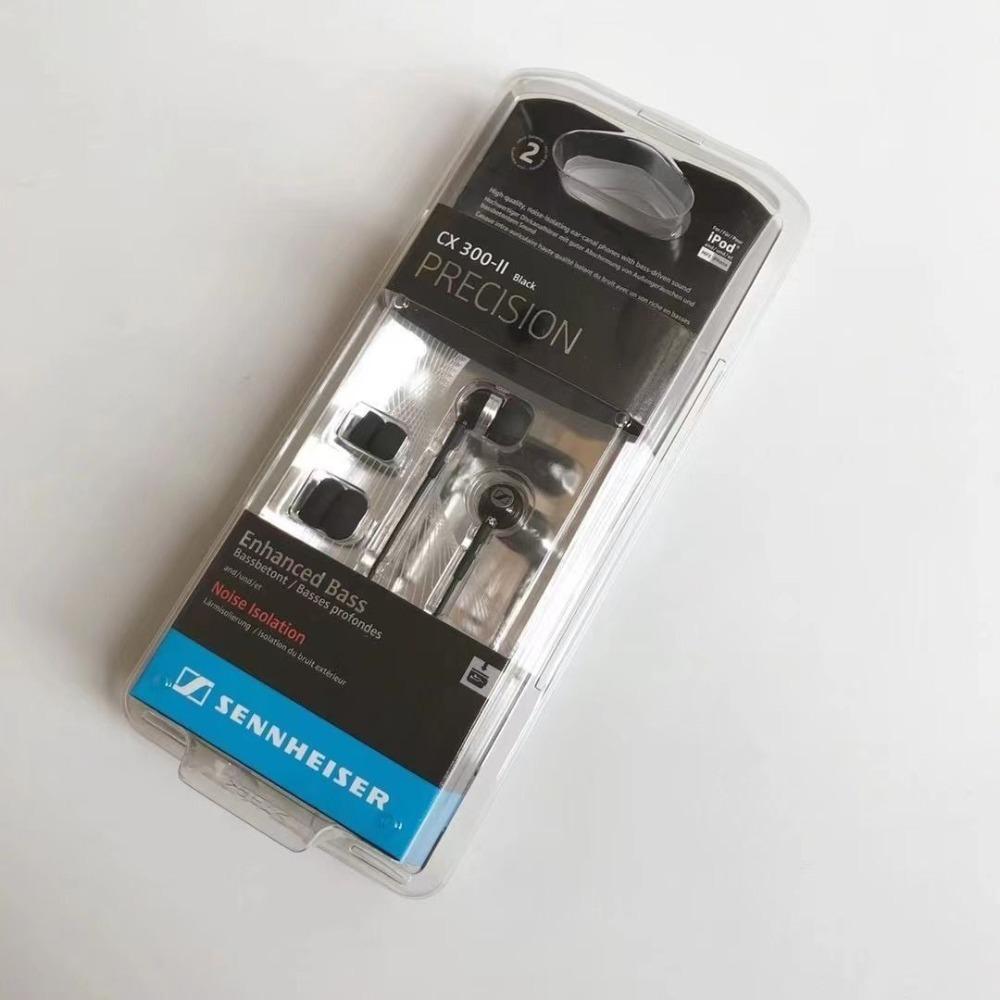 Sennheiser CX 300-II In-Ear Wired Headphones, Enhanced Bass, Passive Noise Isolation Earphones (with Carry Pouch)
