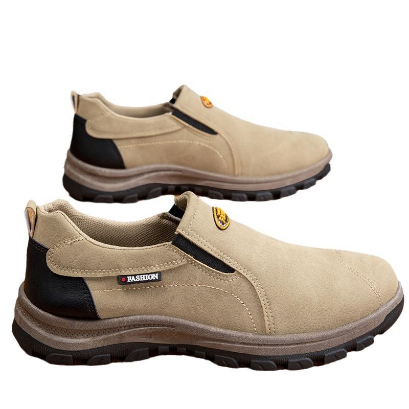 Men's Plus Size Outdoor Casual Autumn Sports Shoes - Fashion Round Toe Low-cut