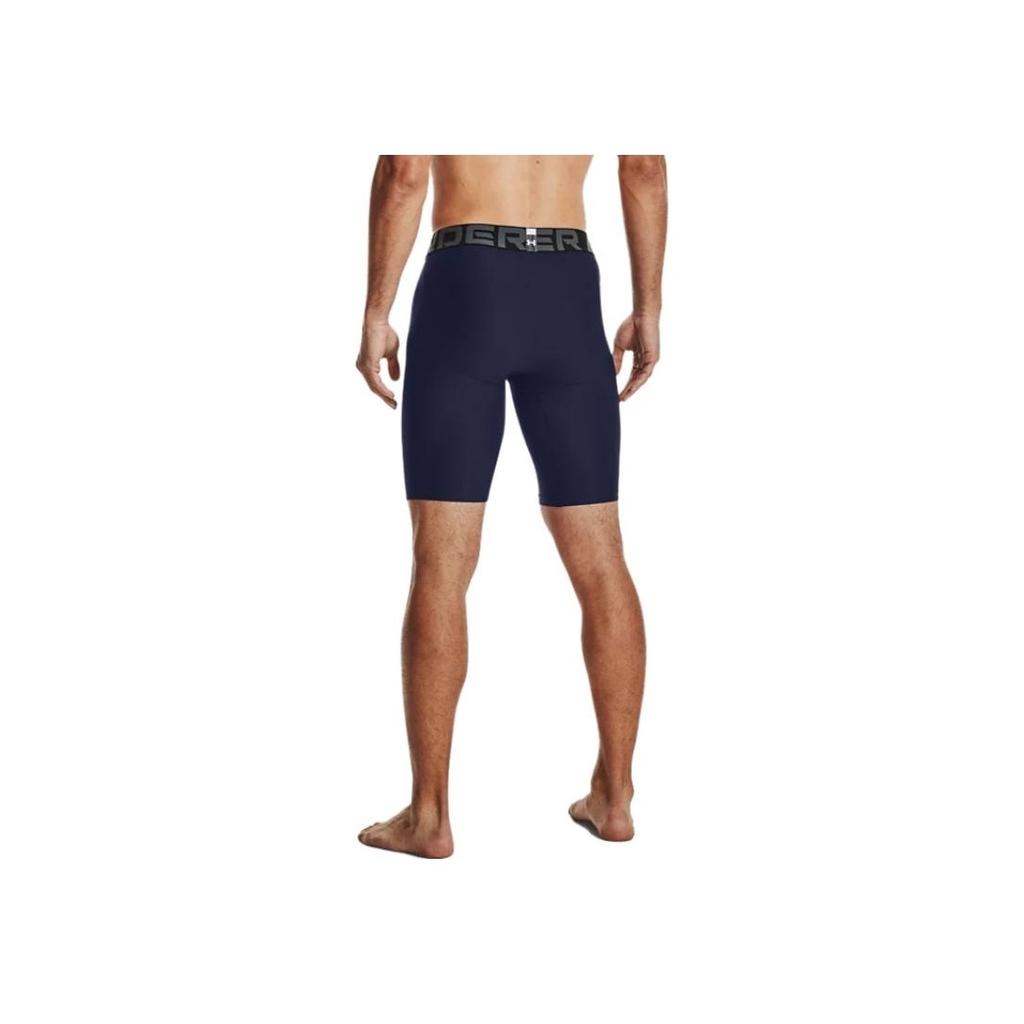 Under Armour HeatGear® Pocket Long Shorts With Letter Print Men Shorts Navy-Blue 1361602-410