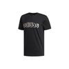 Adidas T Shirts Men's Black Crew Neck Moderate Straight Fit EI4607