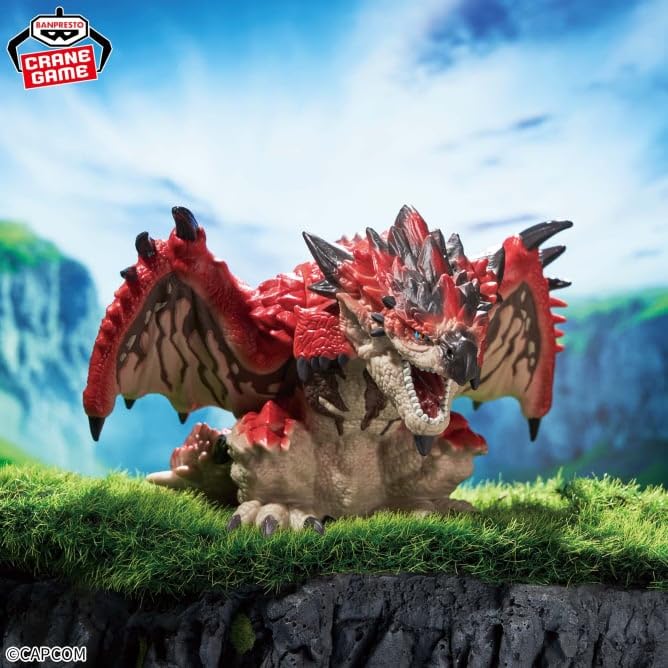Monster The Seated Rathalos Fierce The Male Fire Rathalos Hunter Beast, - Battle! Dragon, -