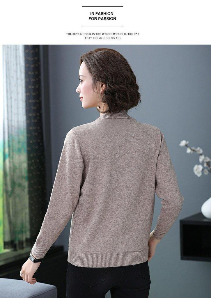 2025 Autumn/Winter Women's Elegant Short Knit Cardigan - Loose Casual Shawl Sweater