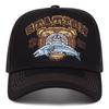 Fashion New Bear Eating Fish Truck Hat Men'S Street Skateboarding Hiphop Hat Women'S Outdoor Sunshade Baseball Hat Mesh Hat