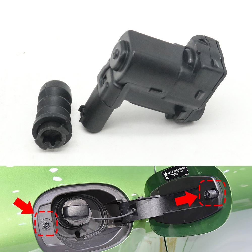 For Porsche Panamera 970 Macan Fuel Tank Cover Spring Buckle Clip Filler Door Lock Release Control Motor Actuator