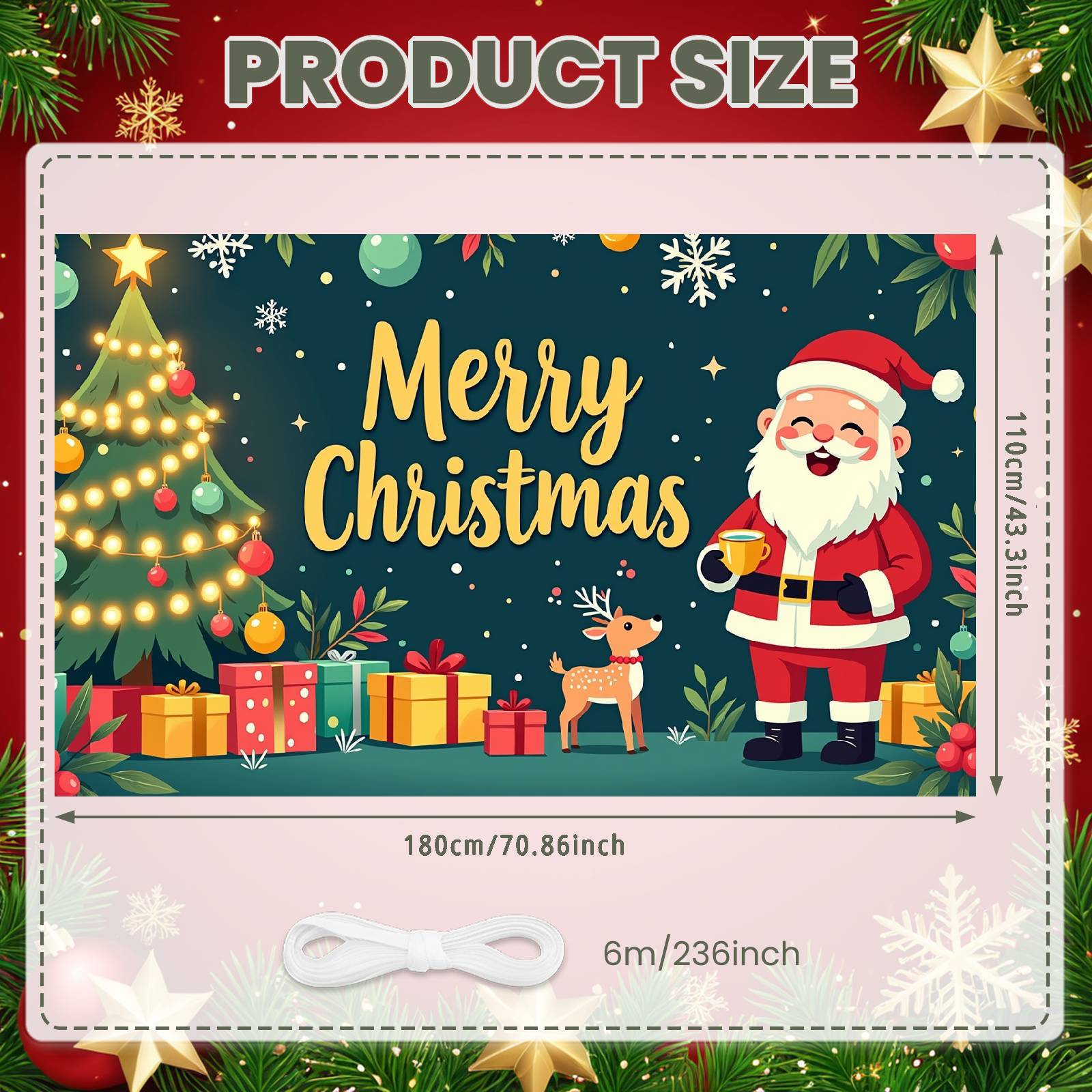 Holiday Festive Background Gift Box Elements Xmas Decor Backdrop Holiday Background Christmas Tree Pattern Christmas Backdrop
