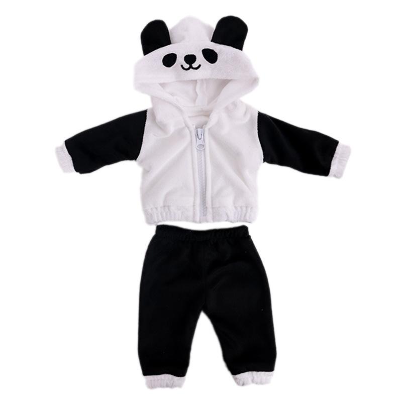 18-inch American Doll Clothes Plush Clothes Animal Suit Duck Panda Giraffe